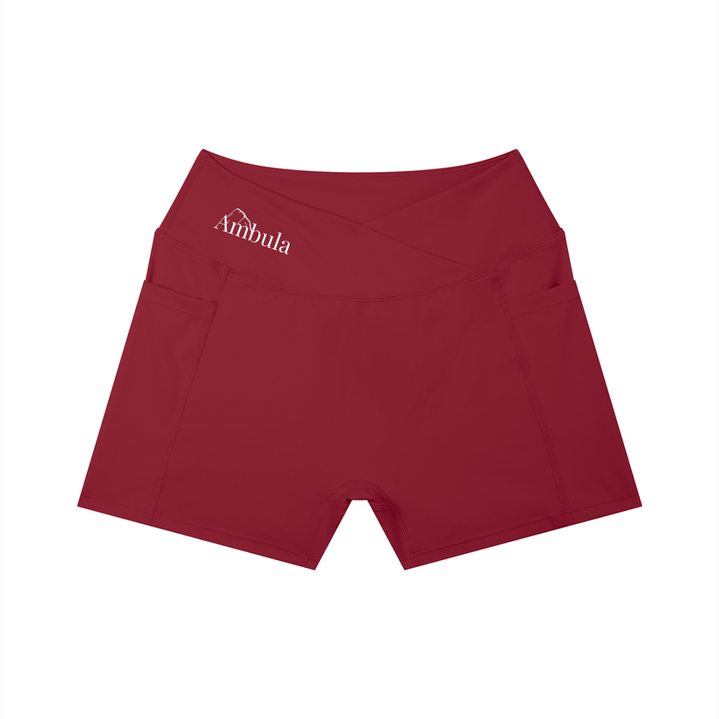 Women’s High Rise Pocket Yoga Shorts