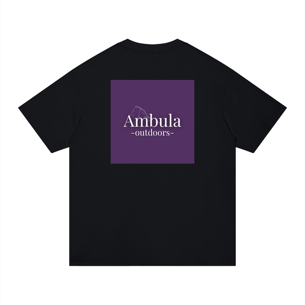 Men’s (Purple) Back Print T-Shirt