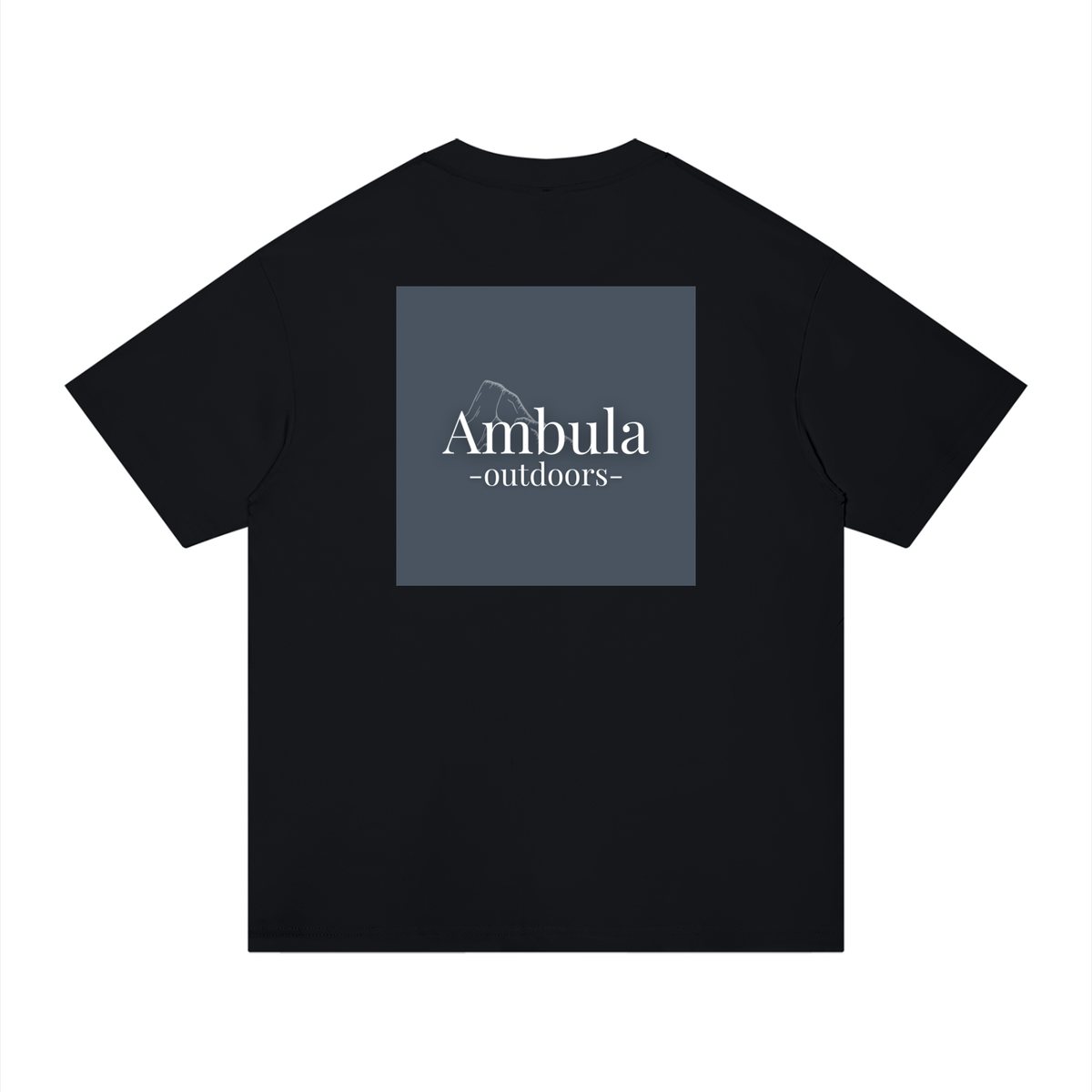 Men’s (Blue) Back Print T-Shirt