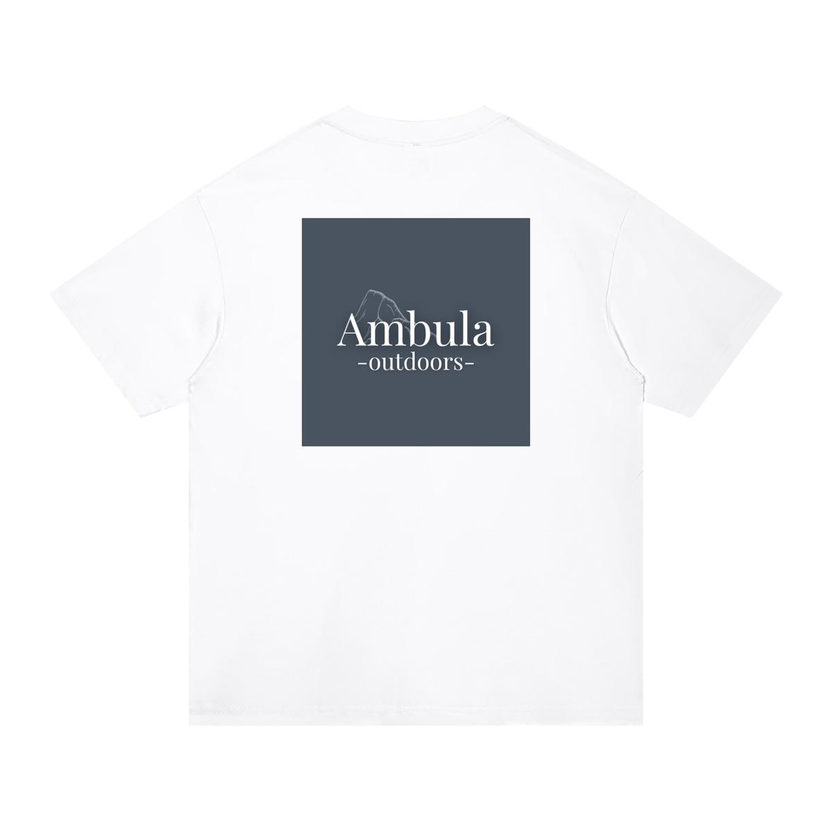 Men’s (Blue) Back Print T-Shirt